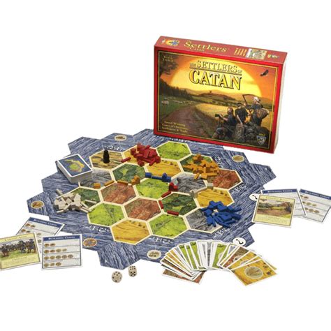 The Settlers Of Catan Board Game Zing Pop Culture