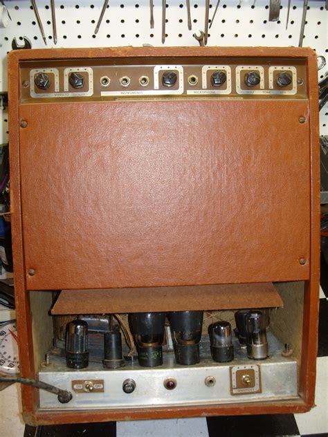 Help Identify Early 50s Danelectro Guitar Amplifier Collectors Weekly
