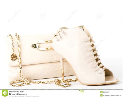 Shoe And Handbag Stock Image Image Of Allure Feminine 24438727