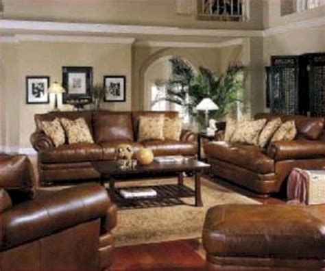 Stunning Brown Leather Living Room Furniture Ideas 30 Living Room Leather Brown Leather