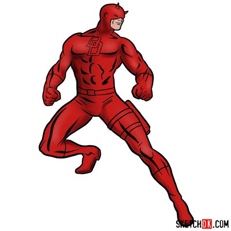 Daredevil Drawing At Explore Collection Of