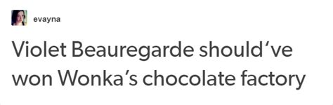 Tumblr User Explains Why Violet Should Have Won In “willy Wonka And The Chocolate Factory” Bored