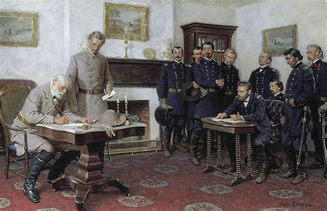 Lee Surrenders At Appomattox History Mystery Man Historical