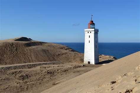 rubjerg knude fyr leuchturm in dänemark bei lokken foto and bild europe scandinavia denmark