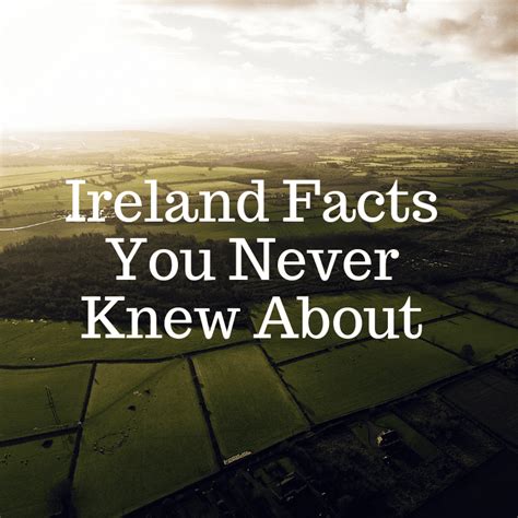 The Ireland Facts That You Need To Know Now Connollycove