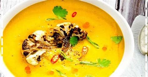 Coconut Curried Cauliflower Soup Julia Recipes