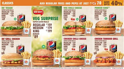 Burger king offers a wide range of items at a low cost and fast turnover to people on the go. Menu of Burger King, Churchgate, South Mumbai, Mumbai ...