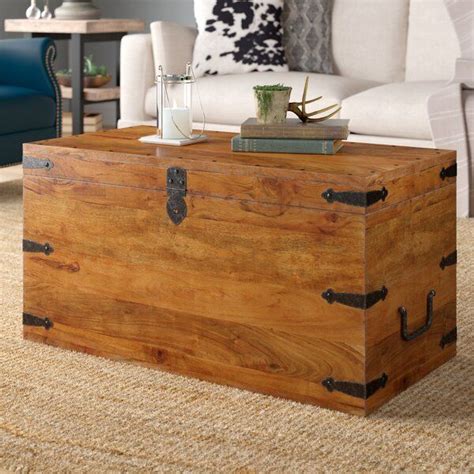 42in w x 22in d x 18in h. Balic Trunk Coffee Table | Coffee table trunk, Chest ...