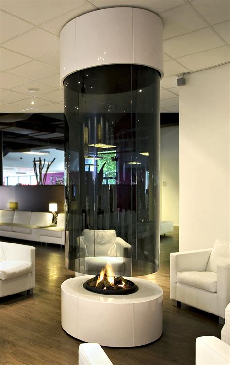 Free Hanging Fireplace Cheminée Suspendue Bloch Design Archinect