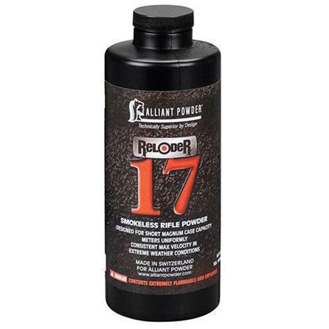 Alliant Rl 17 Smokeless Powder 1lb Can 1lb Sportsmans Warehouse