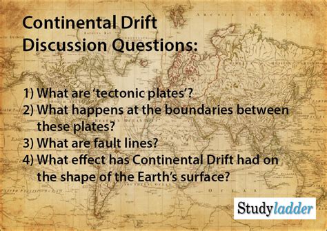 Continental Drift 9slides Studyladder Interactive Learning Games