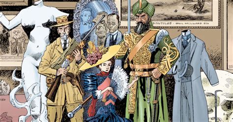 League Of Extraordinary Gentlemen Characters Based On Literary Icons