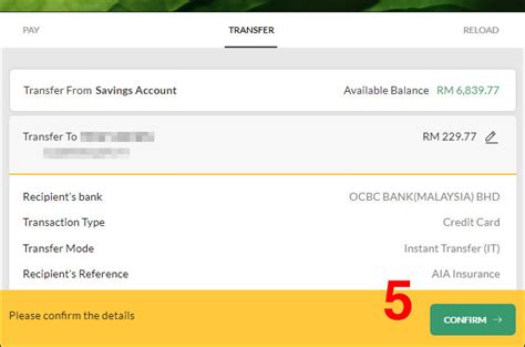 But the processing fee is lower than the instant service. 如何用 Maybank2U 支付 OCBC Credit Card 信用卡 | MisterLeaf