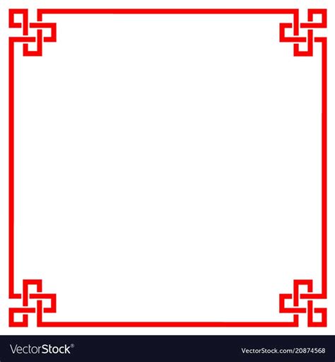 chinese border frame vector illustration download a free preview or