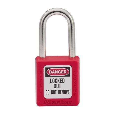 Buy Master Lock 410red Lockout Tagout Safety Padlock With Key Online At