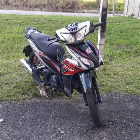 Bersesaran 109.16 cc, penyejuk udara, ohc empat kitaran kuasa maksimum: Harga Motor Honda Wave Dash 110 - hargamotorabc