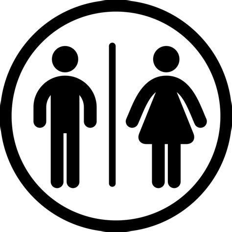 Restroom Sign Png Free Logo Image