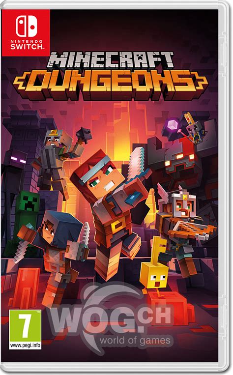 Minecraft Dungeons Nintendo Switch • World Of Games