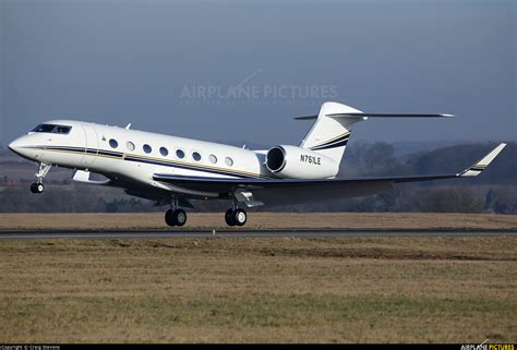 N761le Private Gulfstream Aerospace G650 G650er At London Luton