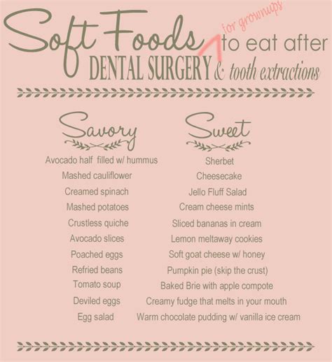Soft Foods After Tooth Extraction Umarysumg