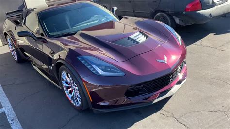 Just Bought A Corvette C7 Zo6 Black Rose Metallic Starting The New Year