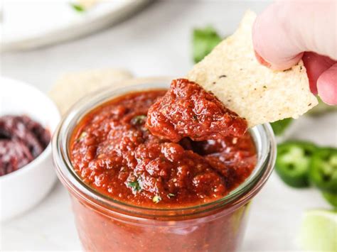 5 Minute Chipotle Salsa The Whole Cook