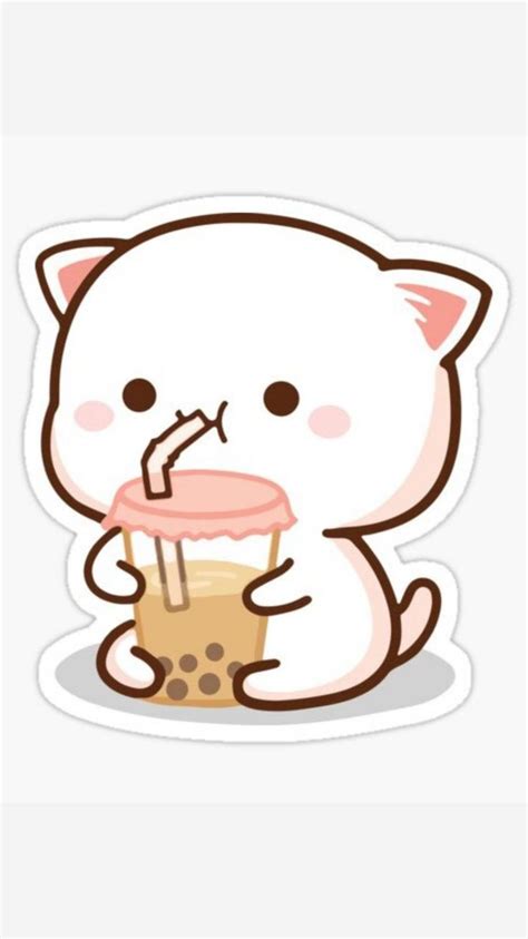 Cat Stickers Cute Doodles Cute Animal Drawings Kawaii Cute Anime Cat