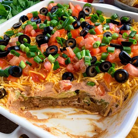 easy mexican 7 layer dip recipe