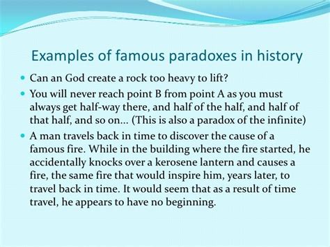 Paradox