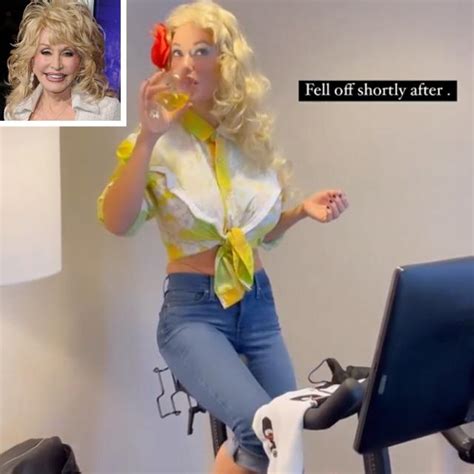 Olivia Wilde Shows Off Large Prosthetic Breasts She Wore For Her Dolly Parton Halloween Costume