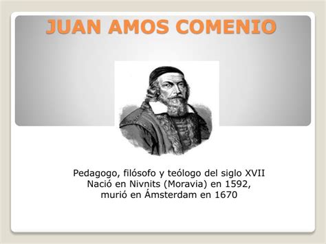 La obra de juan de timoneda (publicada. PPT - JUAN AMOS COMENIO PowerPoint Presentation, free ...