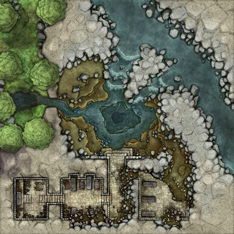 Afternoon Maps Is Creating Rpg And Dnd Battlemaps In 2020 Dungeons