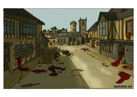 Medieval Zombie Apocalypse Town By Mhofever On Deviantart