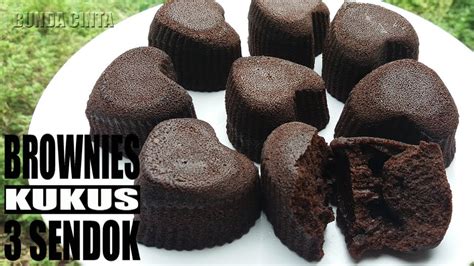 Resep telur gabus keju bahan: Resep Brownies Kukus