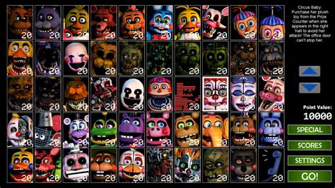 Create Your Own Five Night S At Freddy S Nightmare In Ultimate Custom Night