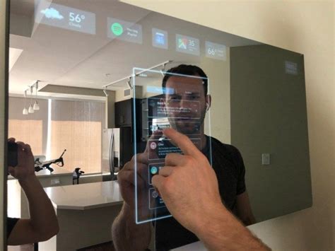 Ayi Ai Powered Smart Mirror For Your Home Mirror Augmented Reality Smart Home Technology
