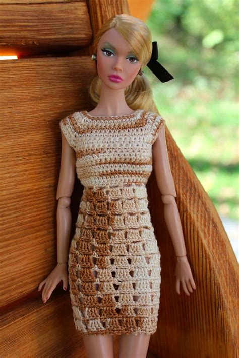 Pin By VÍg Kati On BabÁk Crochet Doll Dress Barbie Clothes Barbie