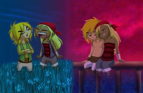 Link And Tetra Adolescence By Beagletsuin On Deviantart Legend Of Zelda Wind Waker Zelda Art