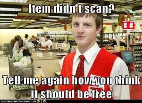 Grocery Store Cashier Memes