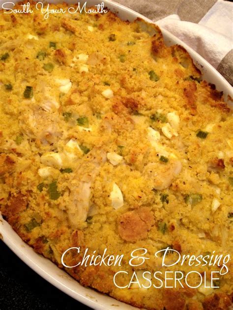 Cook rice according to package directions and spoon into greased 2 quart casserole dish. chicken and dressing casserole paula deen