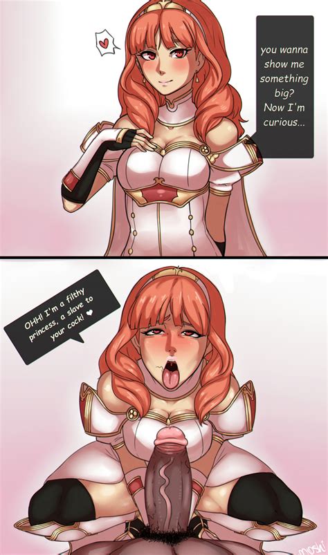 Rule 34 Celica English Text Female Fire Emblem Instant Loss 2koma