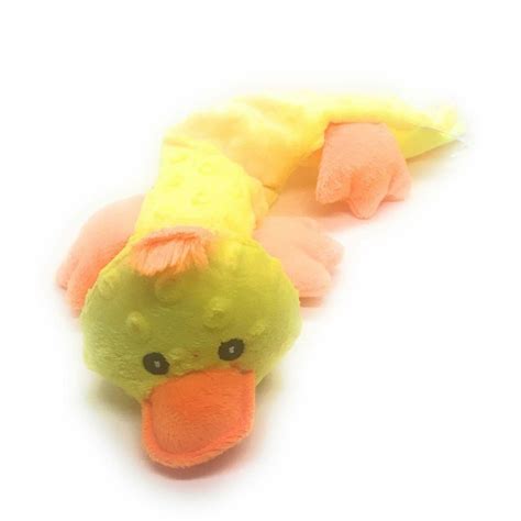 Zip Dog Squeaky Duck Toy For Dog Yellow With 2 Squeakers Etsy