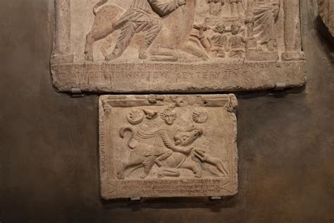 Shrine To The God Mithras Mithraeum Yale University Art Gallery
