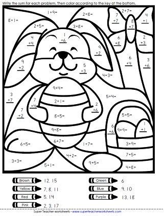 Math worksheetactice number sheets for kindergarten students worksheetseschool on pinterest free. Easter Worksheets, Puzzles, Crafts & Printables | Easter ...