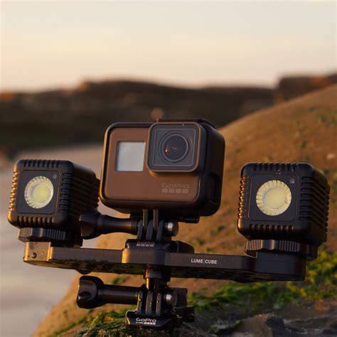 lighting kit gopro action cams lume cube touch of modern