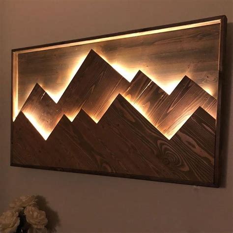 See more ideas about light up pictures, lighted canvas, light up. Mountain Wall Art - Light Up | Led wall art, Wall lamps ...