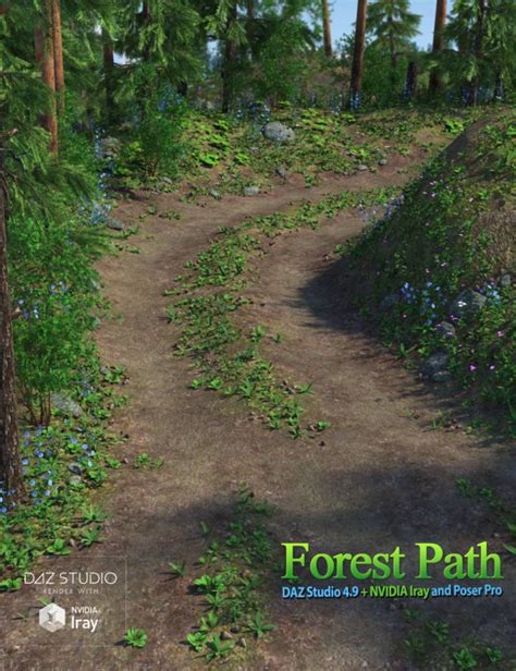 Forest Path Daz3d