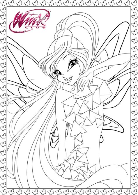 Winx Club Mermaid Bloom Coloring Page Cartoons Mermaid Coloring Pages Porn Sex Picture