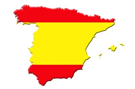 Hätten sie gewusst, dass spanien übersetzt land der kaninchen heißt? Map Of Spain And Flag Free Stock Photo - Public Domain ...