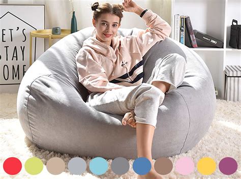Buy giant bean bag and get the best deals at the lowest prices on ebay! Comfortable Soft Giant Bean Bag Chair in 2020 | Bean bag ...